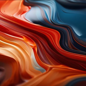 Abstract background design: abstract background with smooth lines in red, blue and black colors