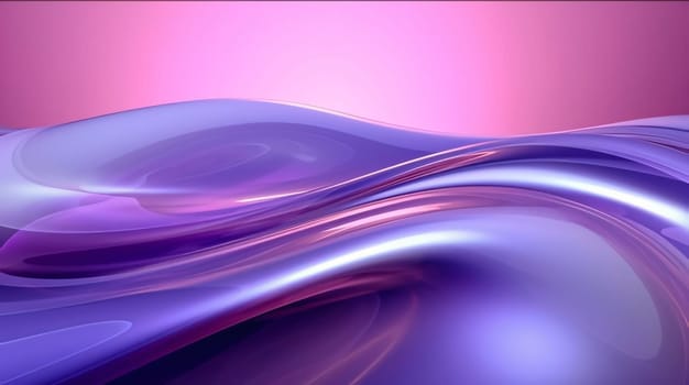 Abstract background design: abstract background with smooth lines in purple and pink colors, computer generated images