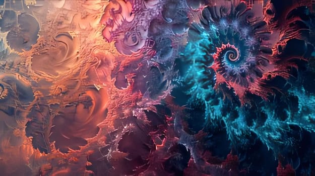 Abstract background design: 3d abstract computer generated fractal design.Fractal is never-ending pattern.Fractals are infinitely complex patterns that are self-similar across different scales