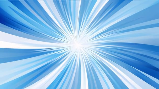 Abstract background design: Abstract blue background with radial rays. Vector illustration for your design.