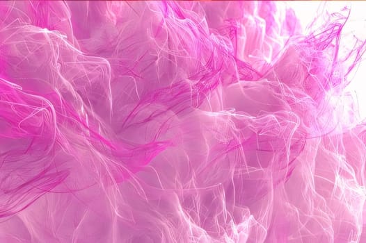 Abstract background design: abstract background with pink and purple feathers, digital fractal art