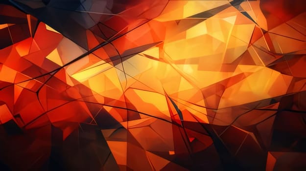 Abstract background design: Abstract 3d render of polygonal background. Futuristic technology style.