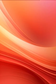 Abstract background design: abstract background with smooth lines in orange and red colors for design