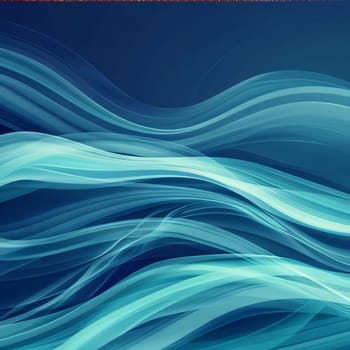 Abstract background design: Abstract blue wavy background. Vector illustration. Can be used for wallpaper, web page background, web banners.