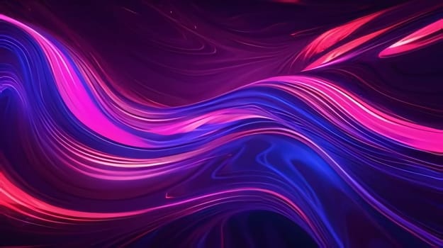 Abstract background design: abstract colorful background with smooth lines in purple and pink colors.