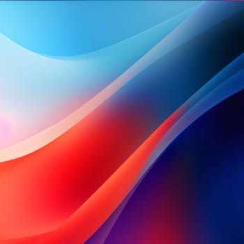 Abstract background design: abstract background with smooth lines in blue, red and purple colors