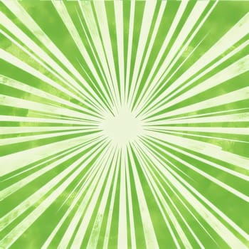 Abstract background design: Green grunge background with rays. Vector illustration for your design.