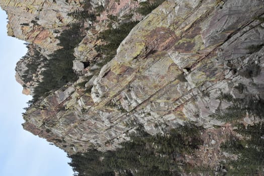 Beautiful Rocky Landscape View, Hiking Near Boulder, Colorado. High quality photo