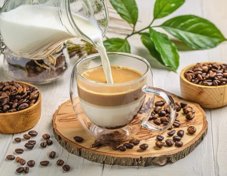 Italian cafes offer espresso-based coffee drinks very popular. Among coffee lovers