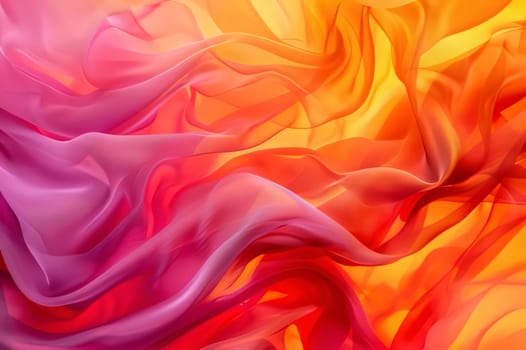 Abstract background design: abstract background of colored silk or satin wavy folds.