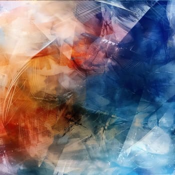 Abstract background design: Abstract watercolor background. Digital art painting. 3d rendering.