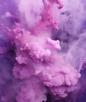 Abstract background design: ink in water, abstract color background, close-up, macro