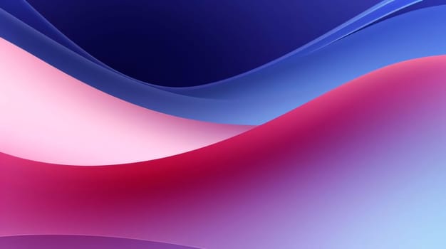 Abstract background design: abstract background with smooth lines in blue, pink and purple colors