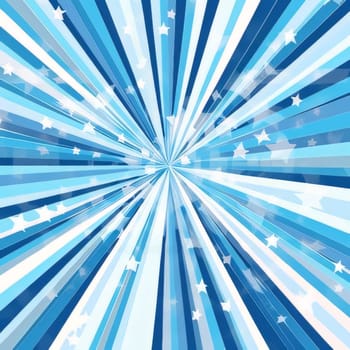 Abstract background design: Abstract background with blue rays and stars. EPS 10 vector file included