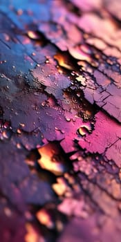 Abstract background design: abstract background of colored oil paint on a palette close-up