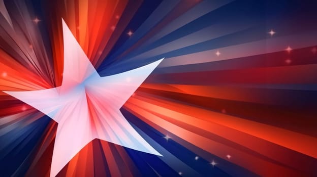 Abstract background design: Abstract background with stars and stripes. Vector illustration. Eps 10.