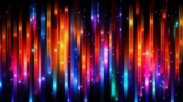 Abstract background design: Abstract background with glowing lines. Vector illustration for your graphic design.