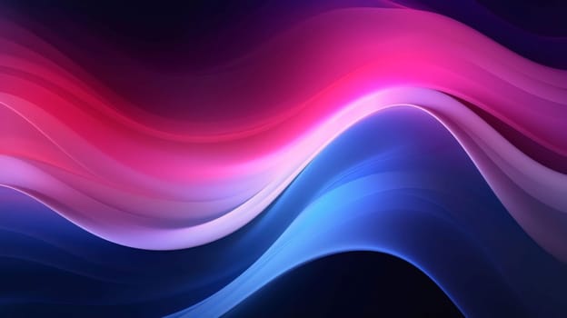 Abstract background design: abstract background with smooth lines in blue, purple and pink colors