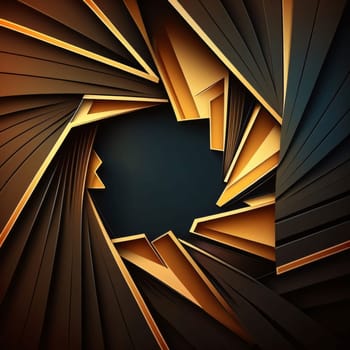 Abstract background design: Abstract background with yellow and black elements. Vector illustration. Eps 10