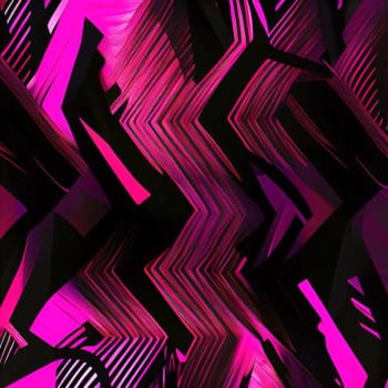 Abstract background design: Seamless pattern with pink and black stripes. Abstract background.