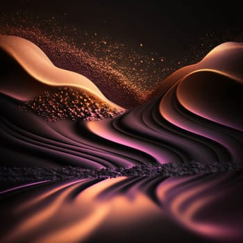 Abstract background design: abstract background with some smooth lines in it (3d render)