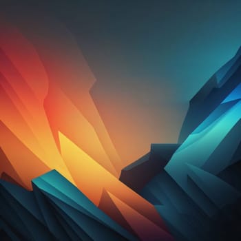 Abstract background design: Abstract 3D Geometrical Background. Vector Illustration. Eps 10