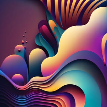 Abstract background design: Colorful abstract background with dynamic effect. Vector illustration for your design