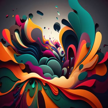 Abstract background design: Abstract colorful background. Vector illustration for your design. Eps 10.