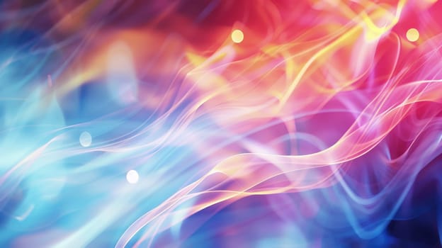Colorful abstract background with blue, pink and yellow smoke AIG51A.