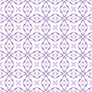 Arabesque hand drawn design. Purple ravishing boho chic summer design. Oriental arabesque hand drawn border. Textile ready artistic print, swimwear fabric, wallpaper, wrapping.