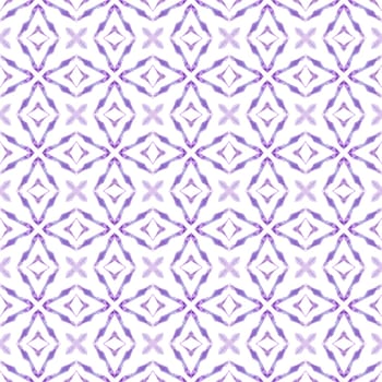 Arabesque hand drawn design. Purple ravishing boho chic summer design. Oriental arabesque hand drawn border. Textile ready artistic print, swimwear fabric, wallpaper, wrapping.
