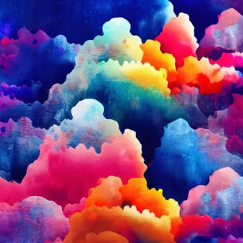 Abstract background design: Abstract watercolor background with clouds. Seamless pattern for your design