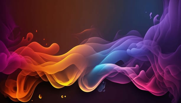 Abstract background design: abstract background with colorful smoke. vector illustration. eps10