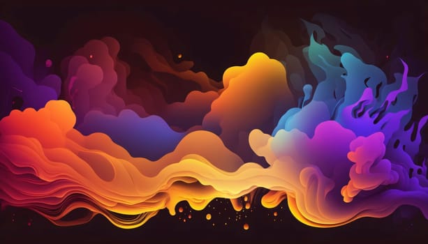 Abstract background design: Abstract colorful background with dynamic effect. Vector illustration for your design.