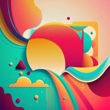 Abstract background design: Abstract colorful background. Vector illustration for your design. Eps 10.