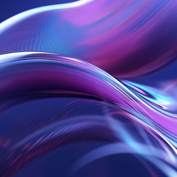 Abstract background design: abstract background with smooth lines in blue and purple colors, digitally generated image