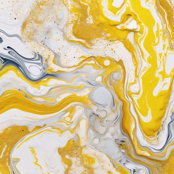 Abstract background design: Marble abstract acrylic background. Agate ripple pattern. Gold powder.