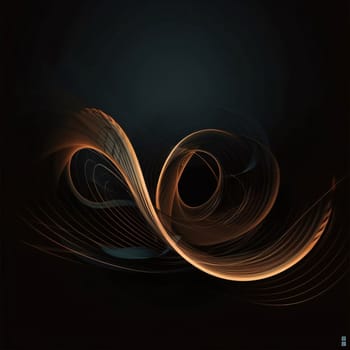 Abstract background design: Abstract background, futuristic wavy illustration. Vector eps10.