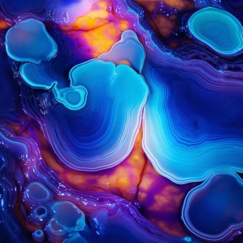 Abstract background design: Abstract background with blue and purple marble texture. 3d rendering, 3d illustration.