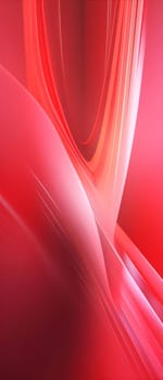 Abstract background design: Red abstract background with smooth lines. Vector illustration for your design.