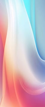 Abstract background design: abstract background with smooth lines in blue, orange and pink colors