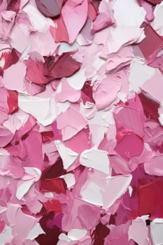 Abstract background design: Paint background. Pink and white colors. Close-up.