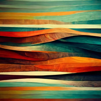 Abstract background design: Colorful wooden background. Abstract background with multicolored stripes.