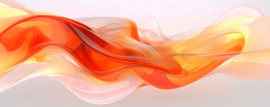 Abstract background design: abstract orange and red background with some smooth lines in it.