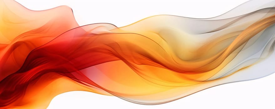 Abstract background design: Abstract orange and red smoke on white background. Vector illustration for your design