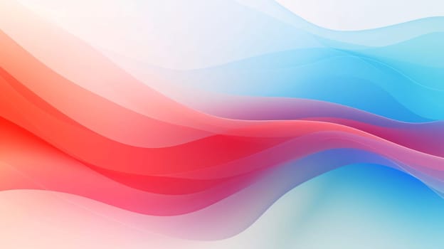 Abstract background design: abstract background with smooth lines in pink, blue and orange colors