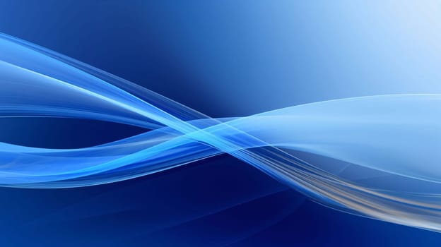 Abstract background design: abstract blue background with some smooth lines in it (see more in my portfolio)