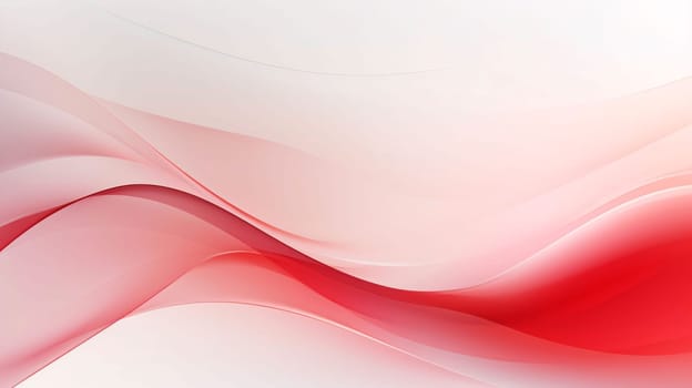 Abstract background design: abstract background with smooth lines in red, white and pink colors