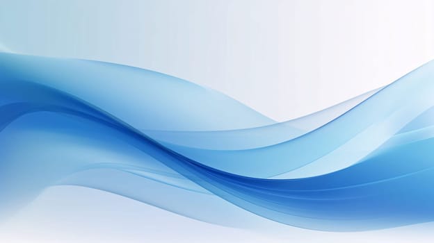 Abstract background design: Abstract blue background with smooth lines. Vector illustration. Eps 10.