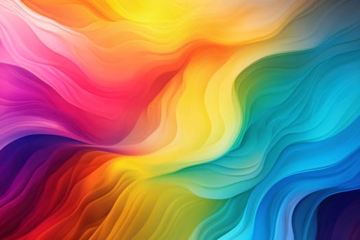 Abstract background design: Colorful abstract background with smooth lines in the form of waves.